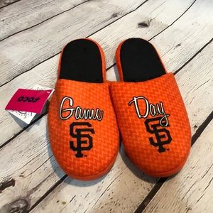 SF Giants Game Day Slippers